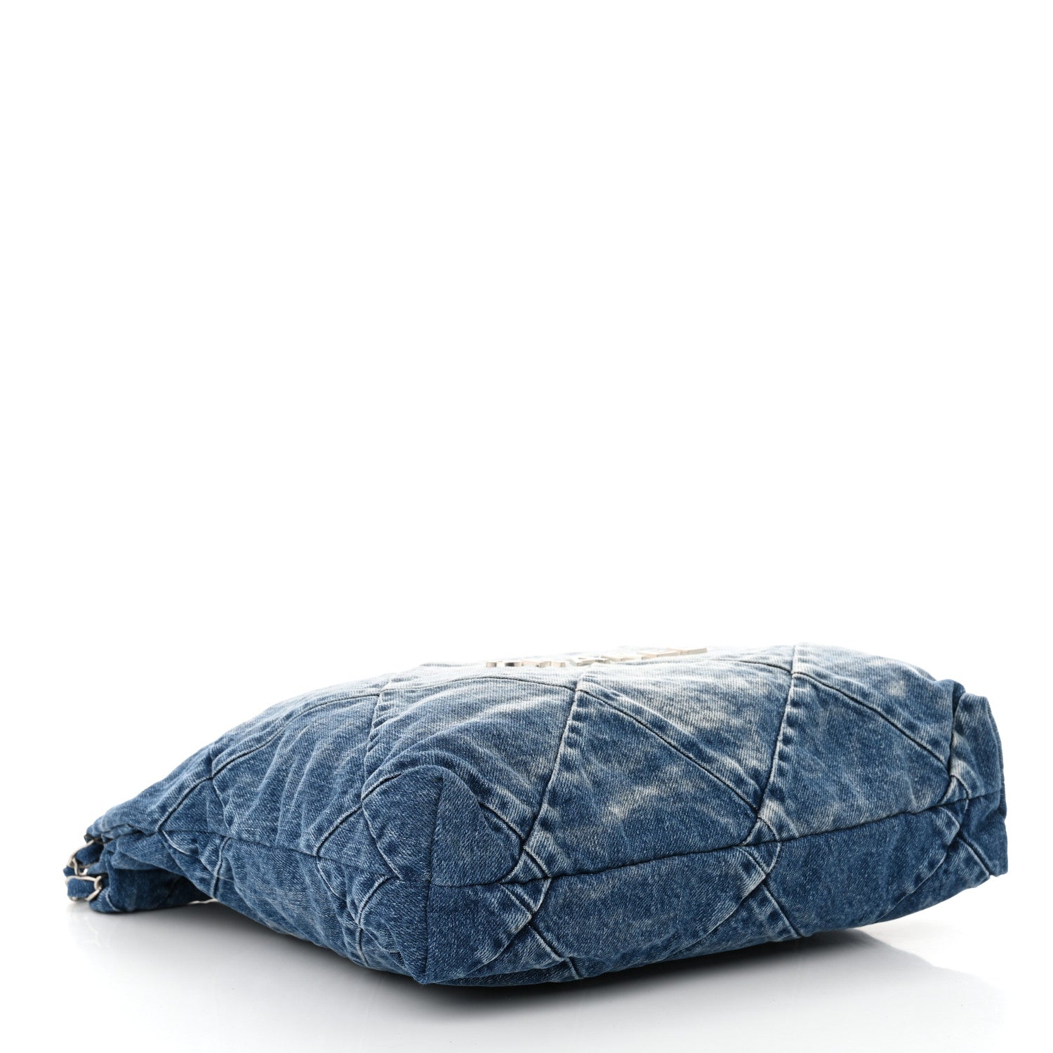 Chanel Denim Quilted Small Chanel 22 Blue 5 of 11