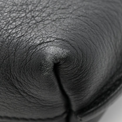 Saint Laurent Calfskin Medium Suzanne Hobo Black 11 of 14