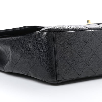Chanel Caviar Quilted Maxi Double Flap Black 9 of 13