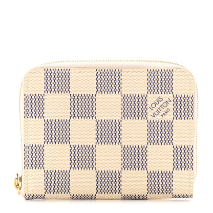 Louis Vuitton Damier Azur Zippy Coin Purse 1 of 12