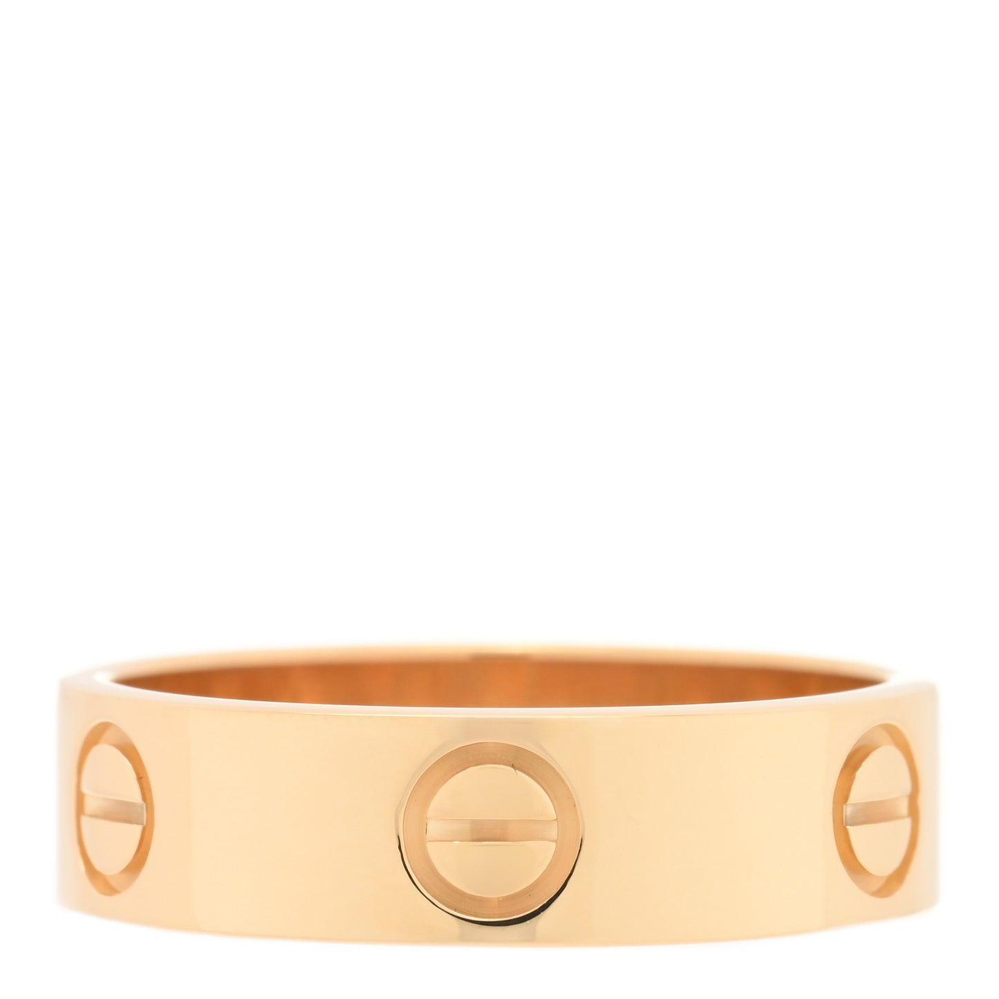 18K Yellow Gold 5.5mm LOVE Ring 56 7.5
