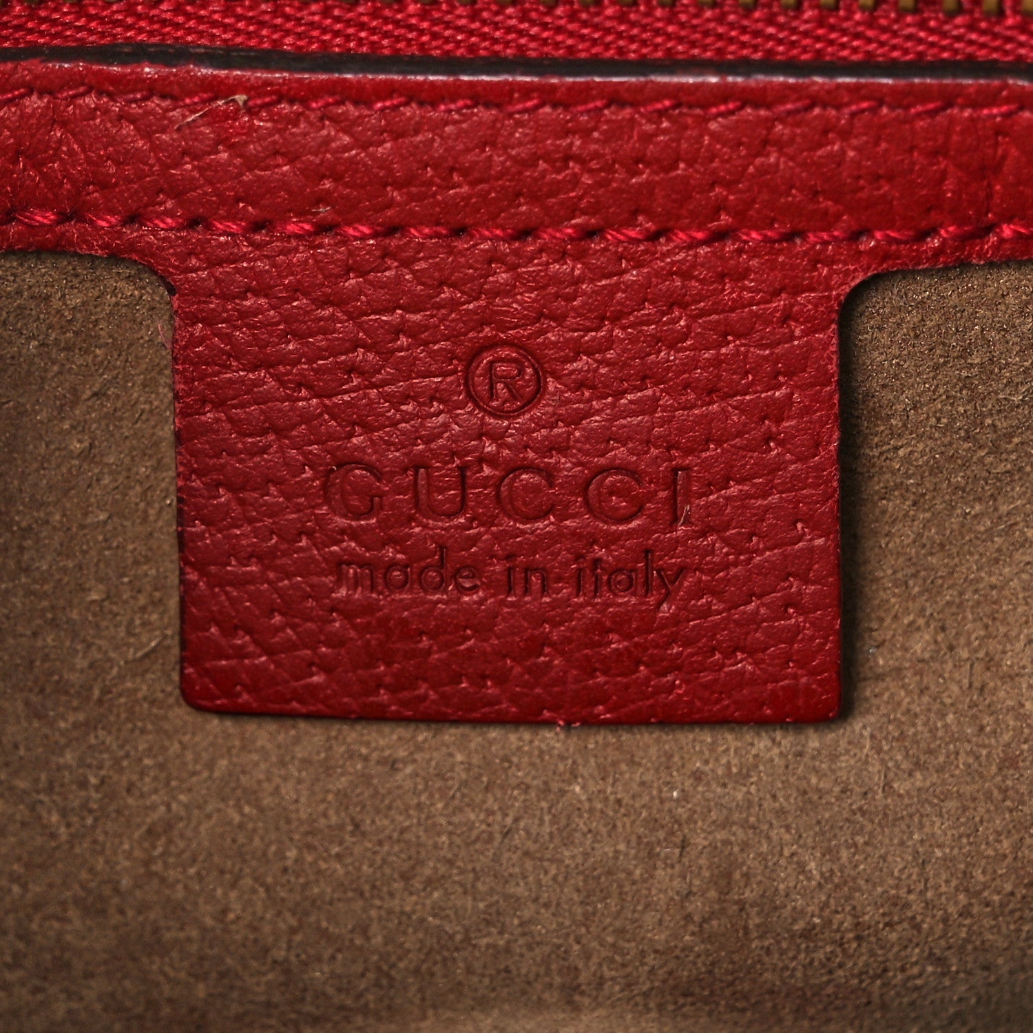 Gucci GG Supreme Monogram Tian Small Boston Beige Multicolor Red 6 of 20