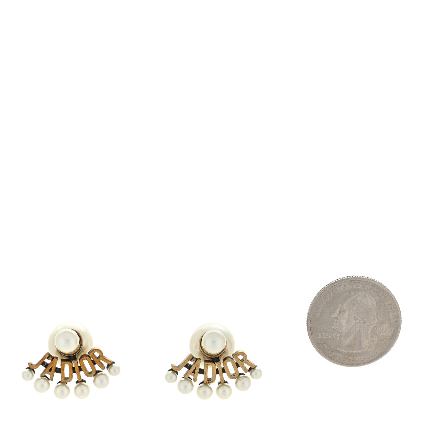 Pearl J'Adior Dior Tribal Earrings