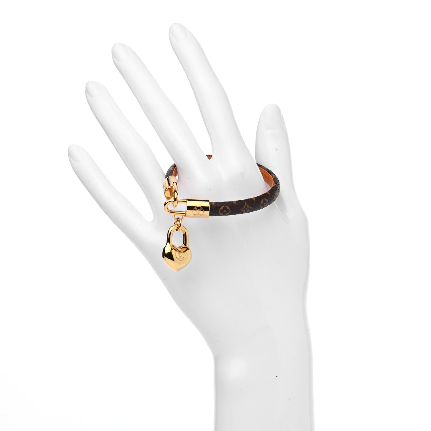 Louis Vuitton Monogram Crazy In Lock Bracelet 17 2 of 7