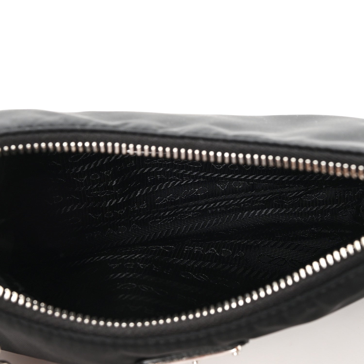Prada Tessuto Nylon Mini Re-Edition 2000 Shoulder Bag Black 5 of 11