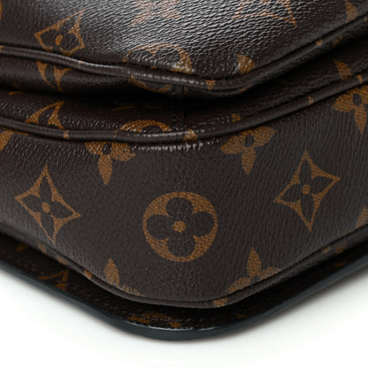 Louis Vuitton Monogram Braided Pochette Metis Coquelicot 8 of 11