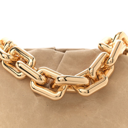 Bottega Veneta Paper The Pouch Chain Kraft 8 of 10