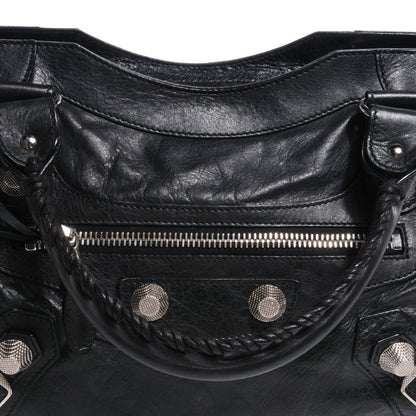Balenciaga Agneau Giant 21 Silver Hardware City Black 9 of 9