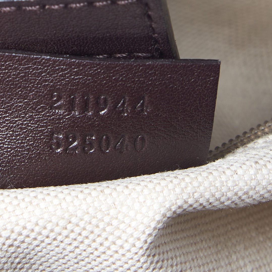 Gucci Guccissima Medium Sukey Tote Chocolate 9 of 10