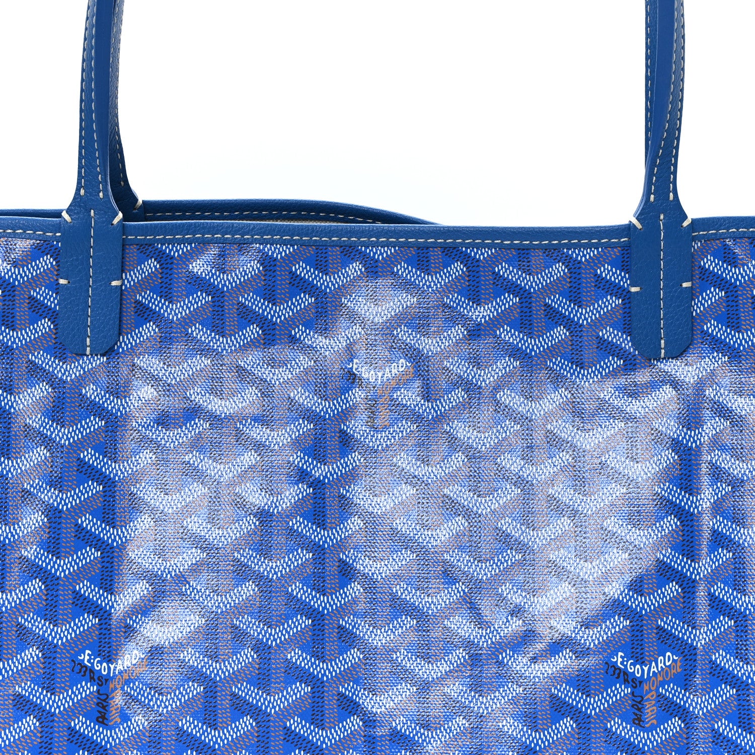 Goyard Goyardine Saint Louis GM Sky Blue 6 of 8