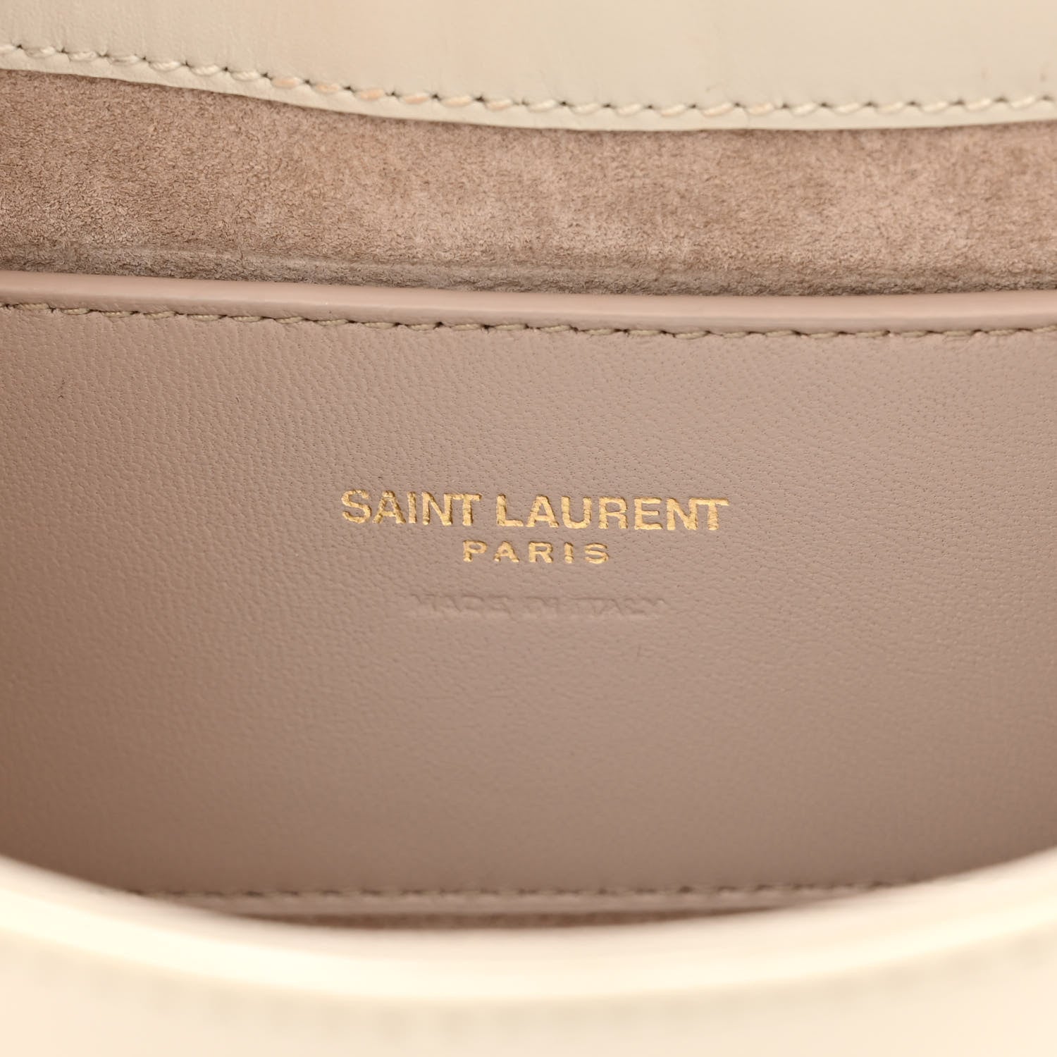Saint Laurent Smooth Calfskin Le 5 A 7 Mini Hobo Crema Soft 6 of 12