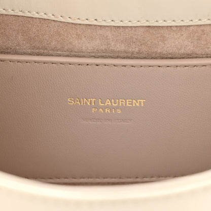 Saint Laurent Smooth Calfskin Le 5 A 7 Mini Hobo Crema Soft 6 of 12