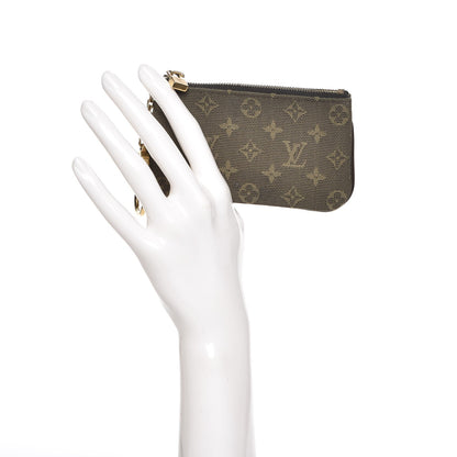 Louis Vuitton Mini Lin Key Pouch Kaki 2 of 6