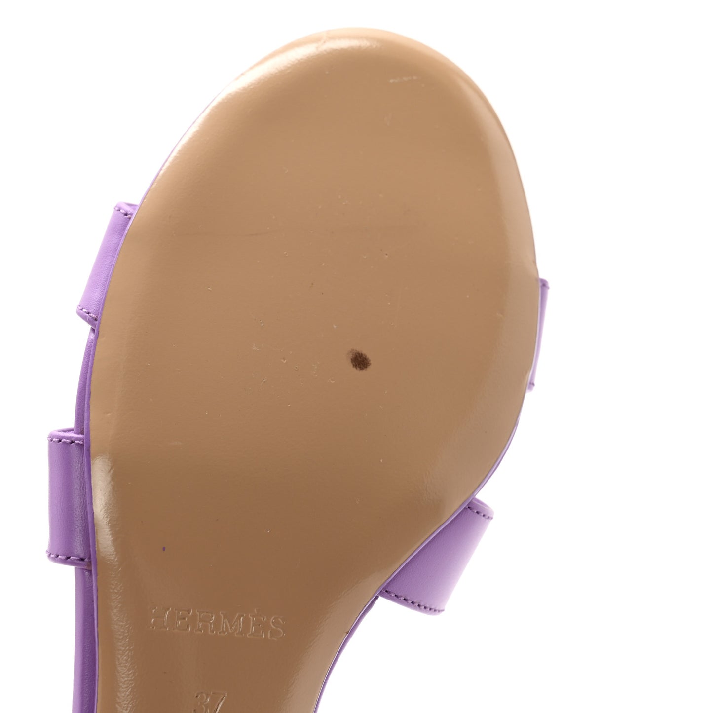 Calfskin Oasis Sandals 37 Violet