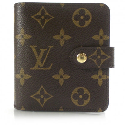 Louis Vuitton Monogram Compact Zippe Zipped Wallet 1 of 7