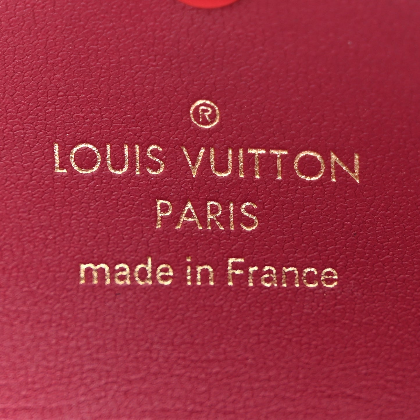 Monogram Small Kirigami Pochette Insert Fuchsia
