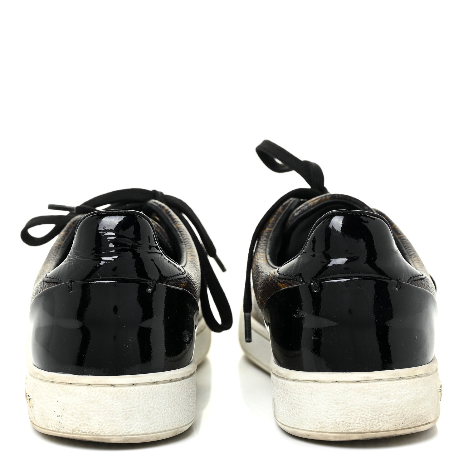 Louis Vuitton Patent Monogram Frontrow Sneakers 35.5 4 of 21