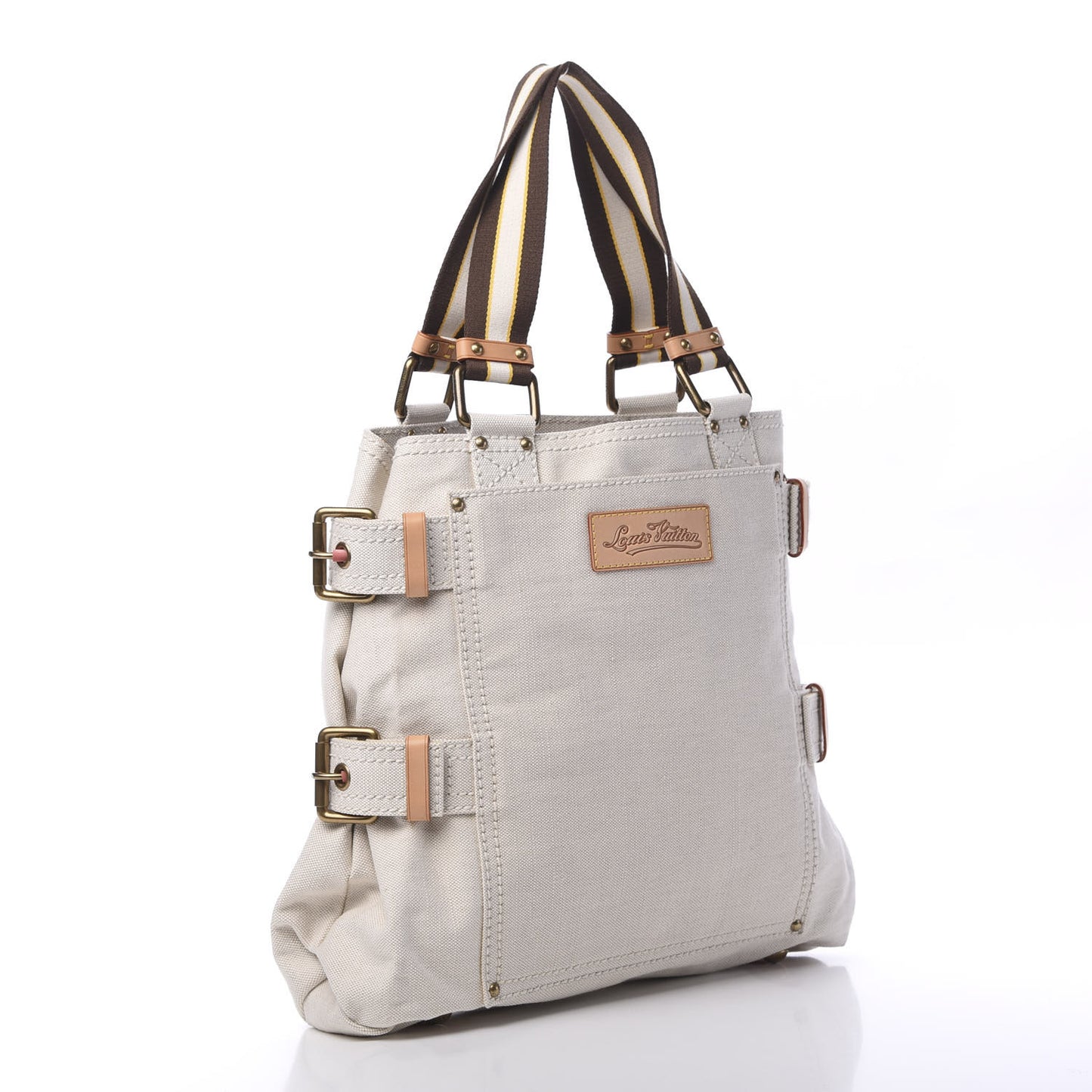 Toile Globe Shopper Cabas MM Yellow