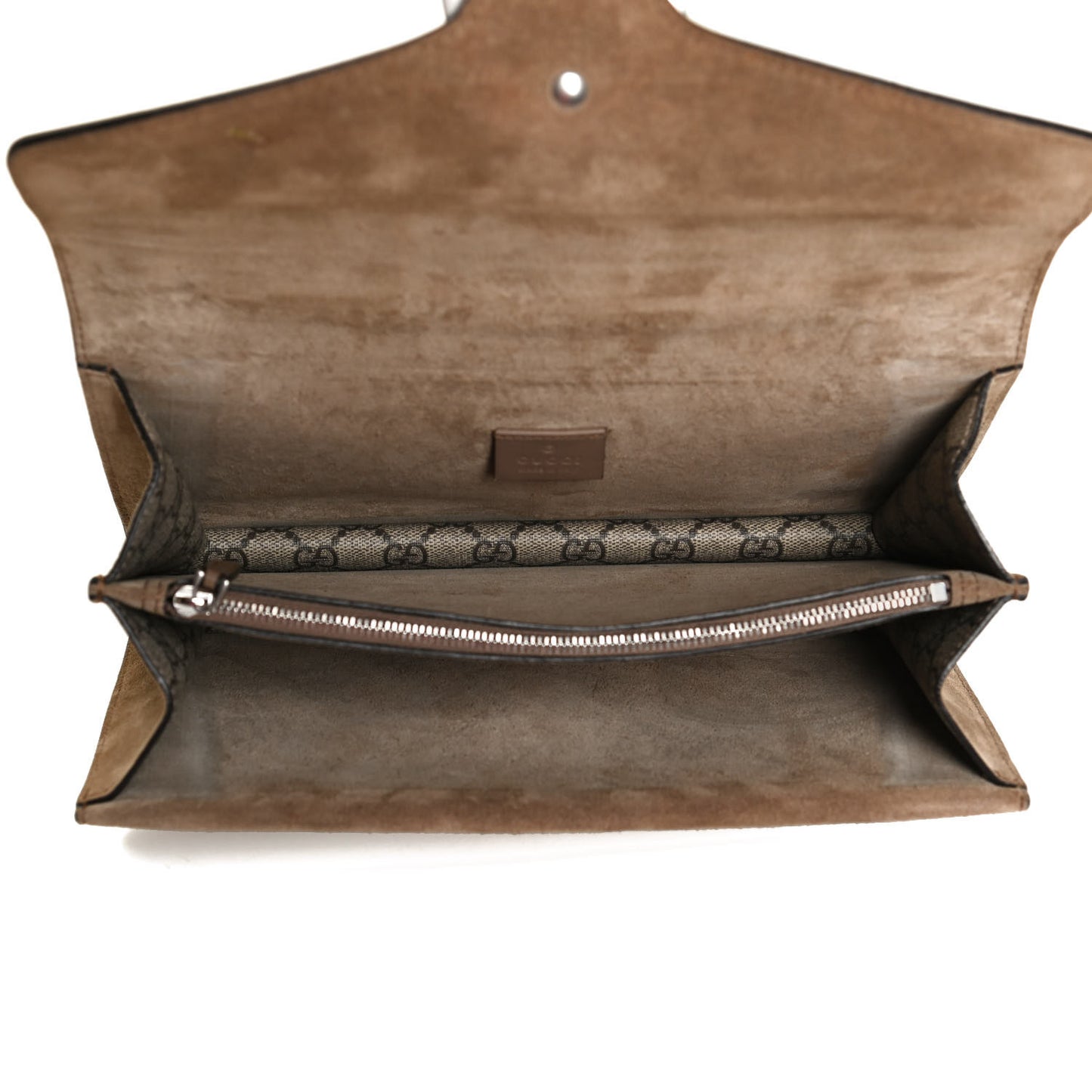GG Supreme Monogram Small Dionysus Shoulder Bag Taupe