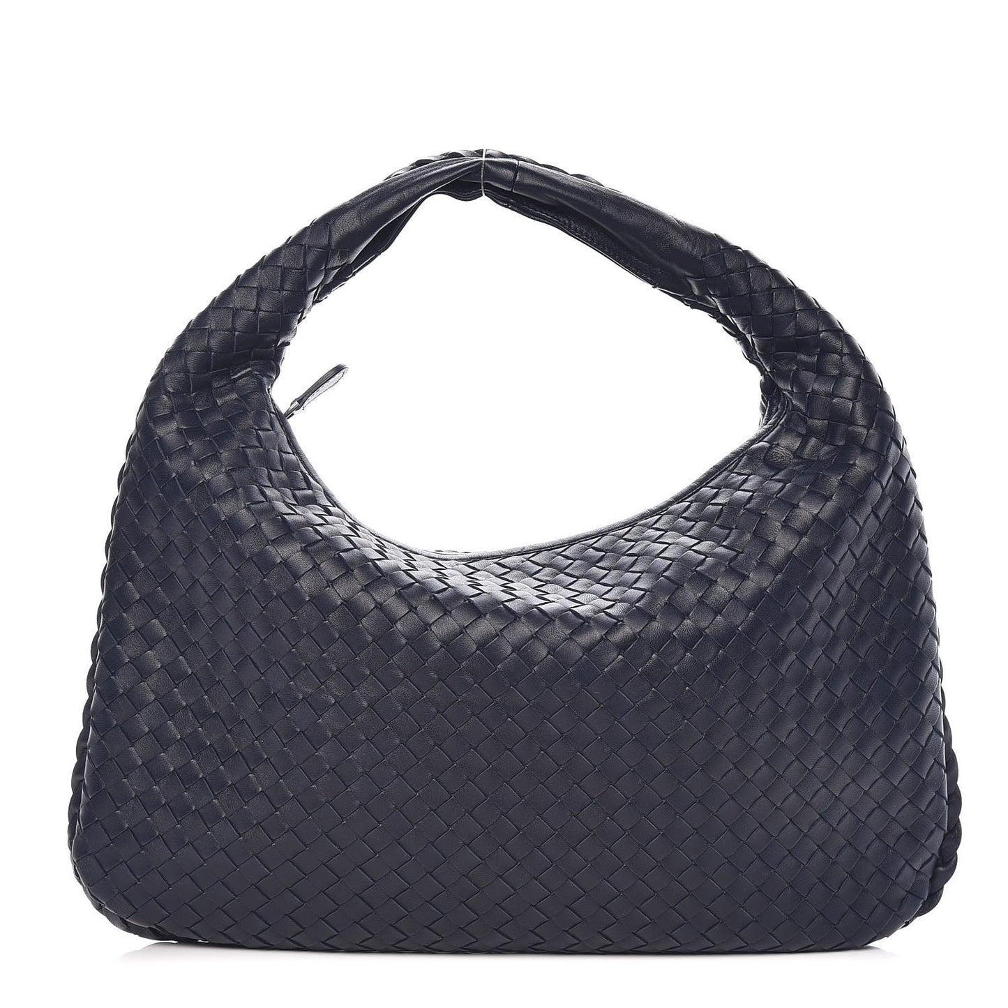 Nappa Intrecciato Medium Veneta Hobo Tourmaline