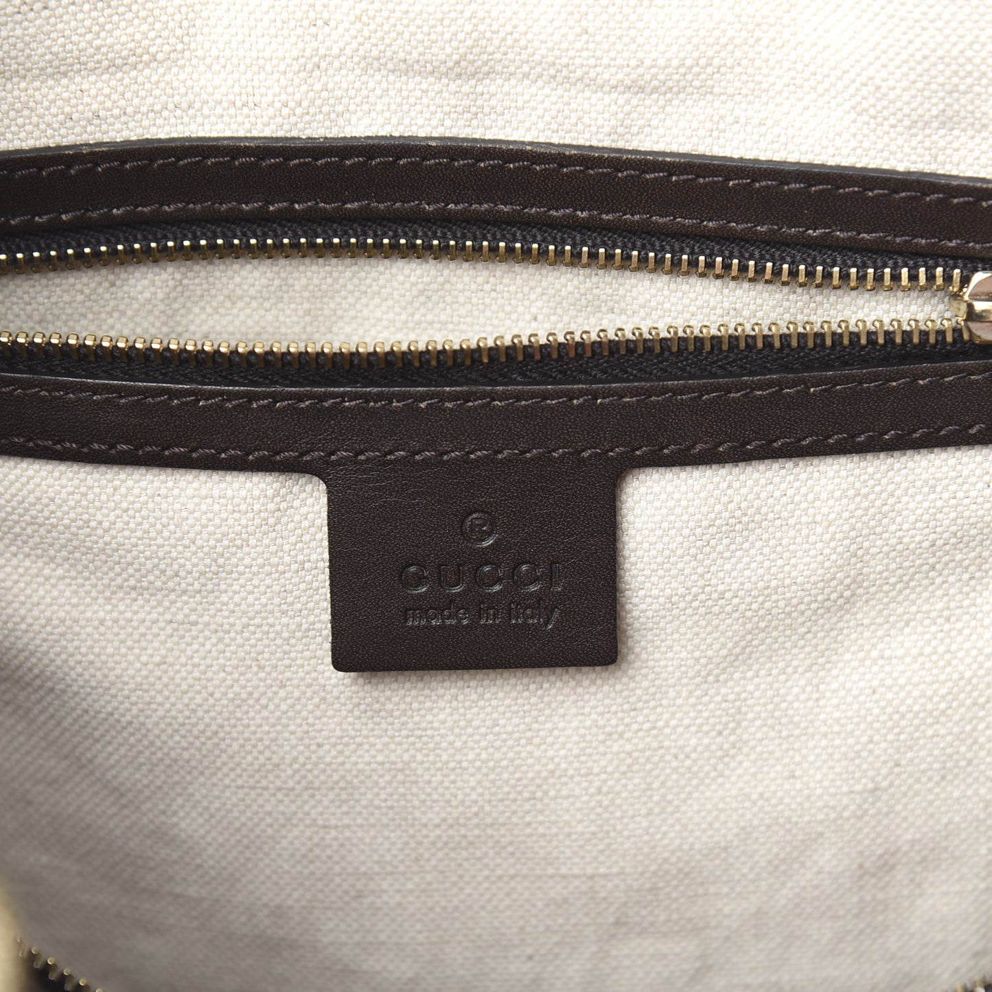 Monogram Vintage Web Medium Boston Dark Brown