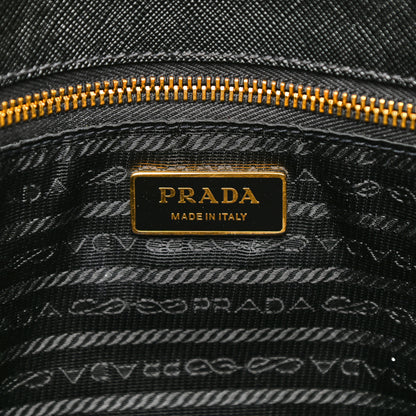 Prada Saffiano Large Galleria Double Zip Tote Black 6 of 13
