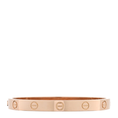 Cartier 18K Pink Gold LOVE Bracelet 16 1 of 6