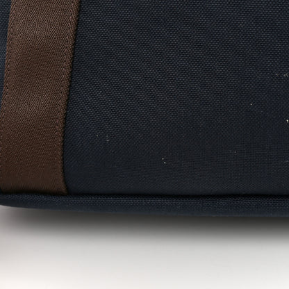 Hermes Toile Sac De Pansage Groom Bleu Navy Feu 12 of 12