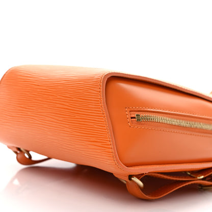 Louis Vuitton Epi Mabillon Backpack Mandarin 8 of 8