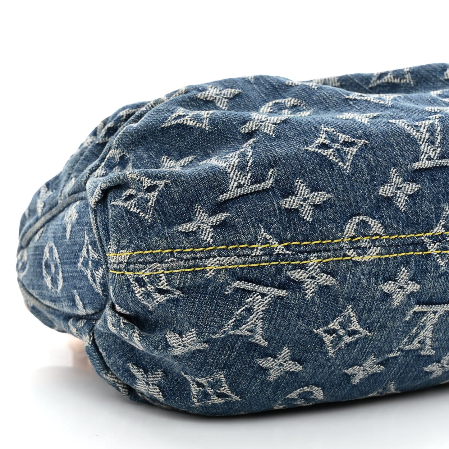 Monogram Denim Pleaty Blue