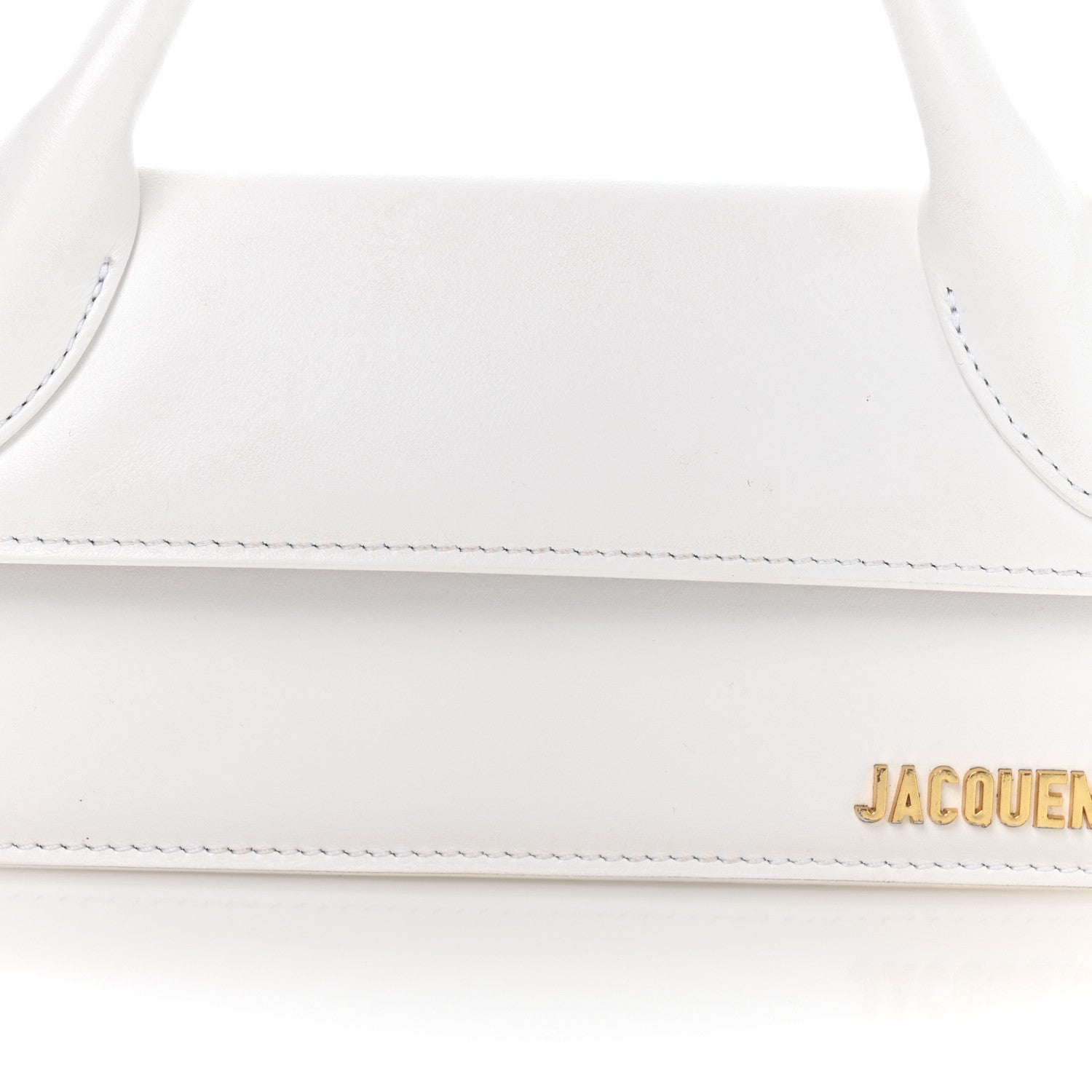 Jacquemus Smooth Calfskin Le Chiquito Long White 7 of 9