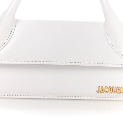 Jacquemus Smooth Calfskin Le Chiquito Long White 7 of 9