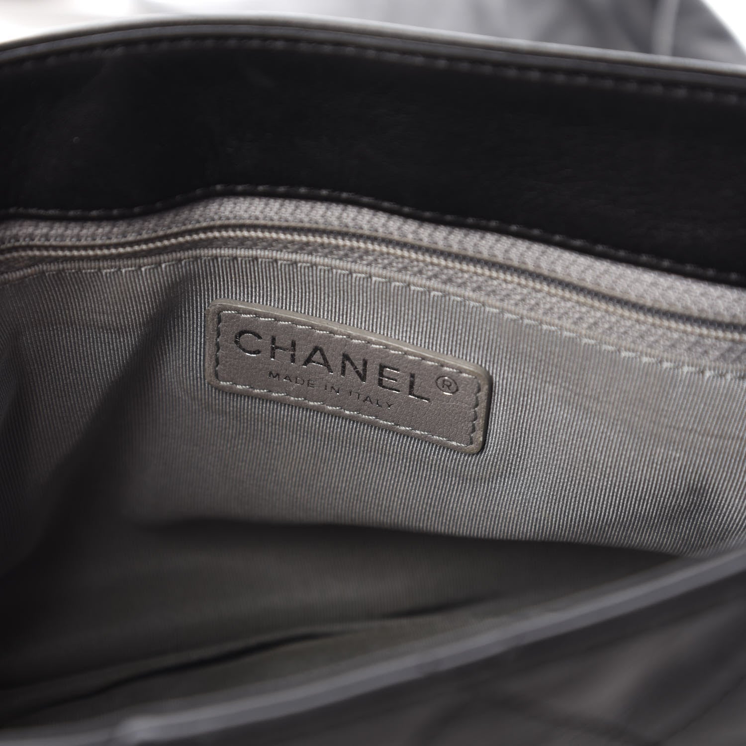 Chanel Calfskin Coco Pleats Messenger Flap Black 8 of 11