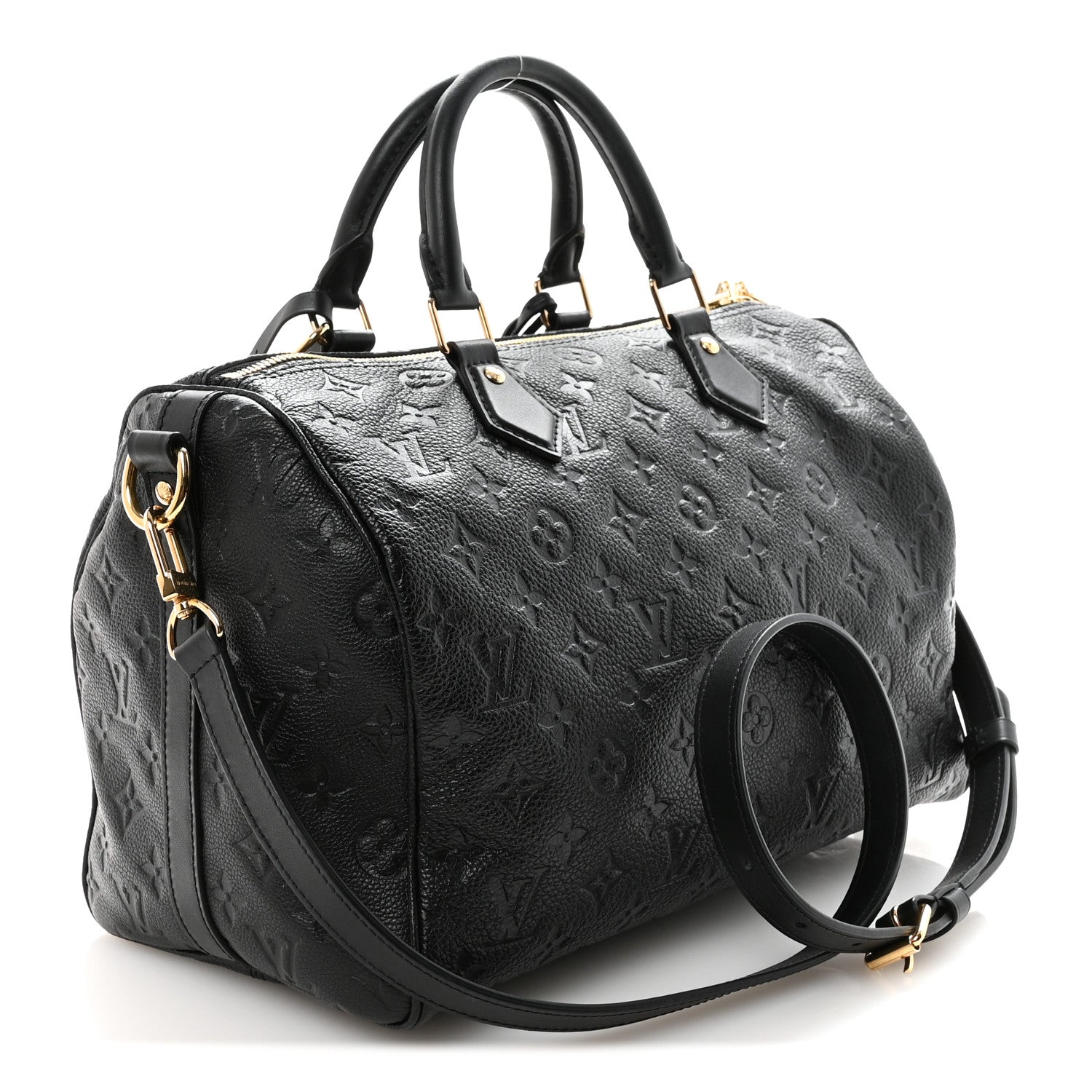 Louis Vuitton Empreinte Monogram Speedy Soft 30 Black 3 of 9