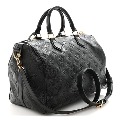 Louis Vuitton Empreinte Monogram Speedy Soft 30 Black 3 of 9