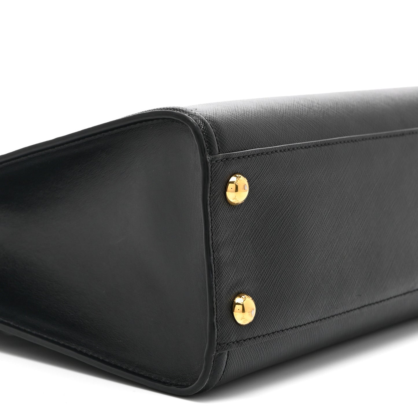 Saffiano Soft Calfskin Large Tote Black