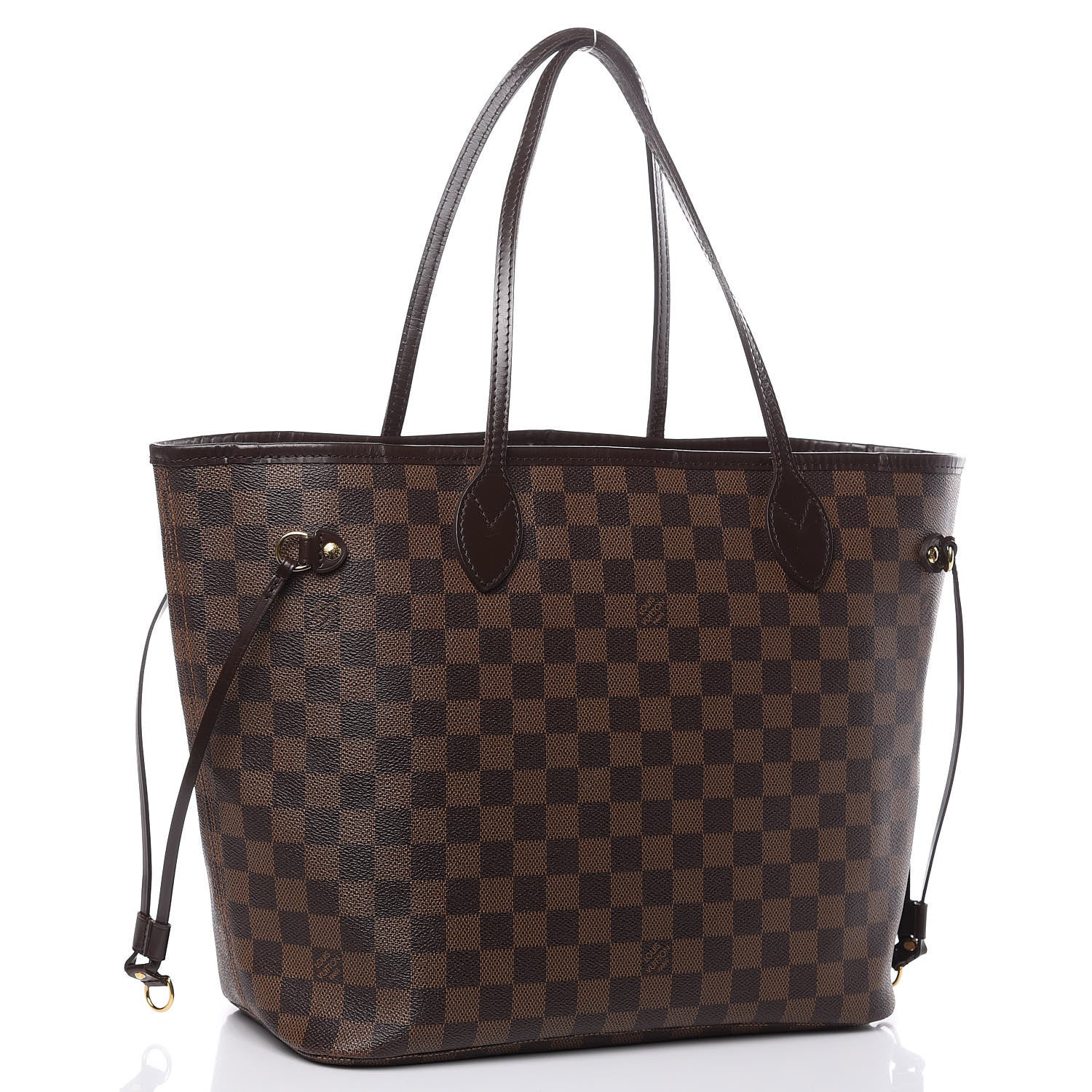 Louis Vuitton Damier Ebene Neverfull MM 3 of 16