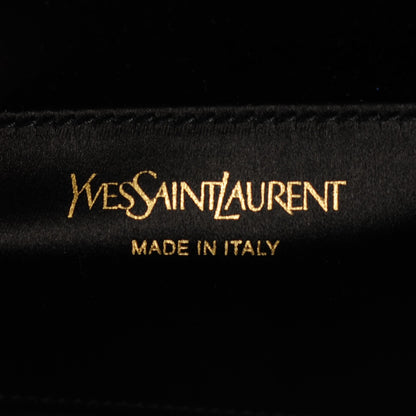 Saint Laurent Patent Large Belle De Jour Clutch Royal Blue 6 of 7