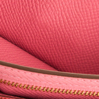 Hermes Epsom Bearn Gusset Wallet Rose Confetti 8 of 8