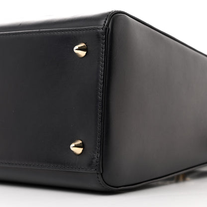 Christian Dior Calfskin Pockets Medium Lady Dior Blue 9 of 12