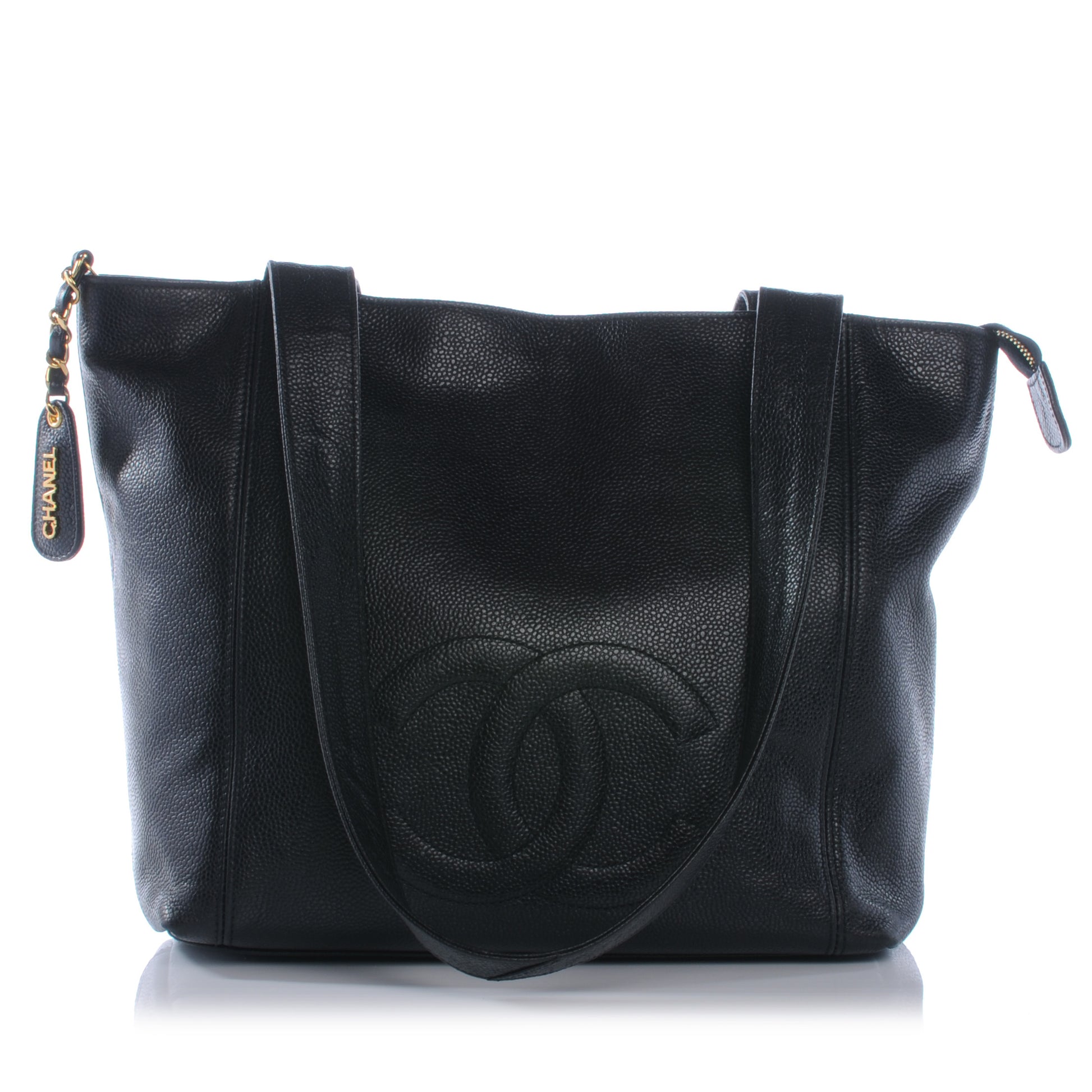 Chanel Caviar CC Shoulder Bag Black 1 of 7
