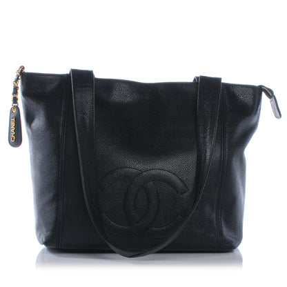Chanel Caviar CC Shoulder Bag Black 1 of 7