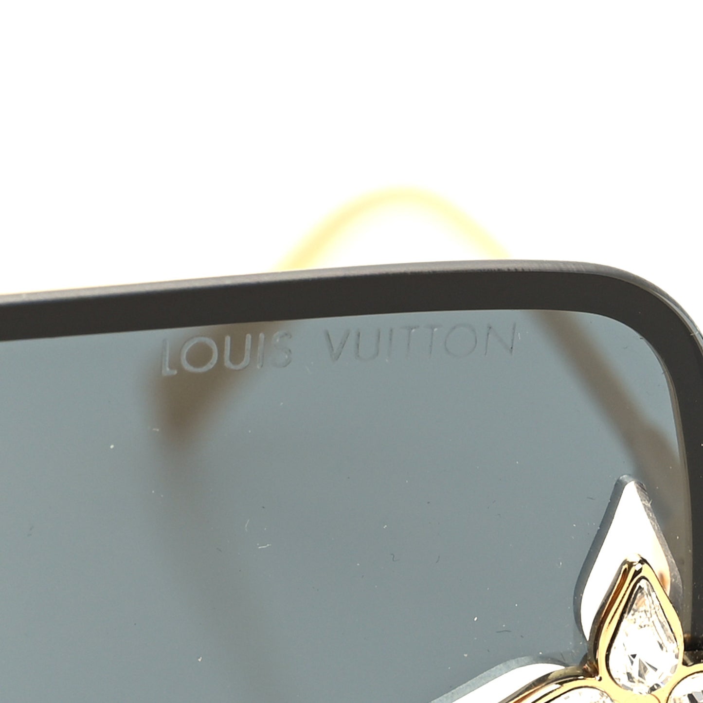 Metal Swarovski Crystal Star Light Sunglasses Z1664U Gold
