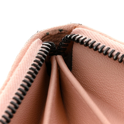 Bottega Veneta Nappa Intrecciato Ayers Zip Around Wallet Flamingo 8 of 10