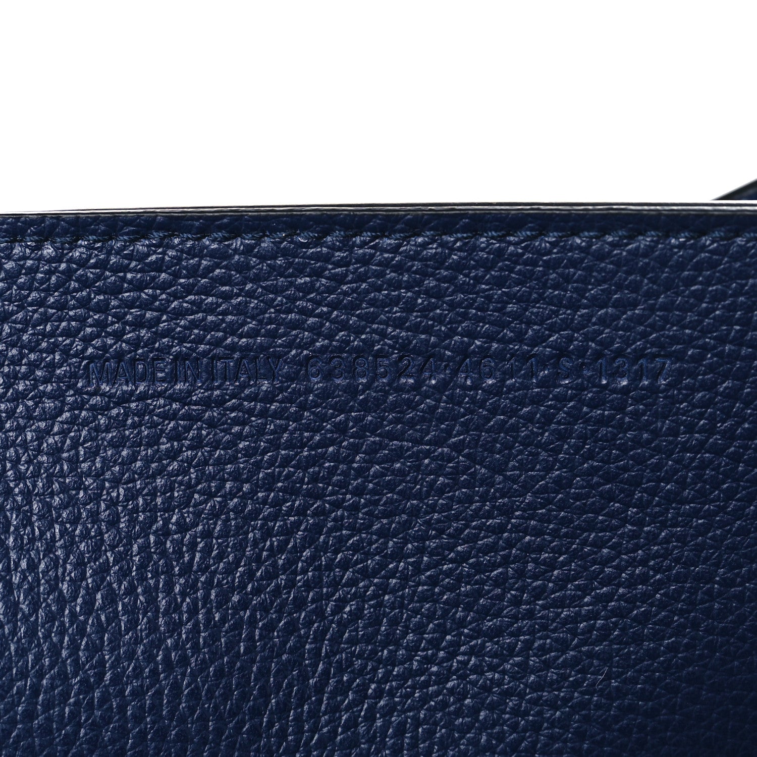 Balenciaga Grained Calfskin Black Hardware Neo Classic City Navy 7 of 9