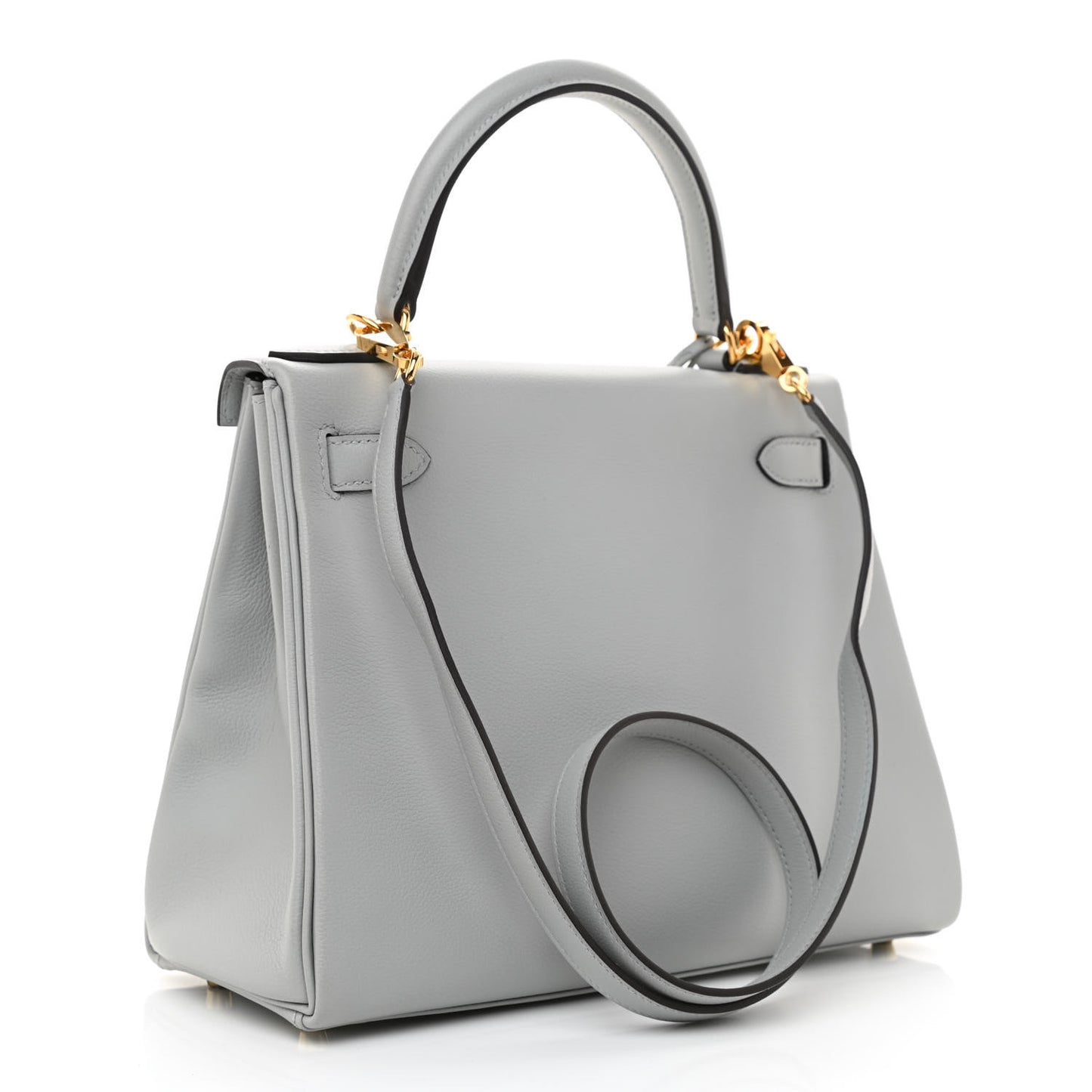 Evercolor Kelly Retourne 28 Bleu Glacier