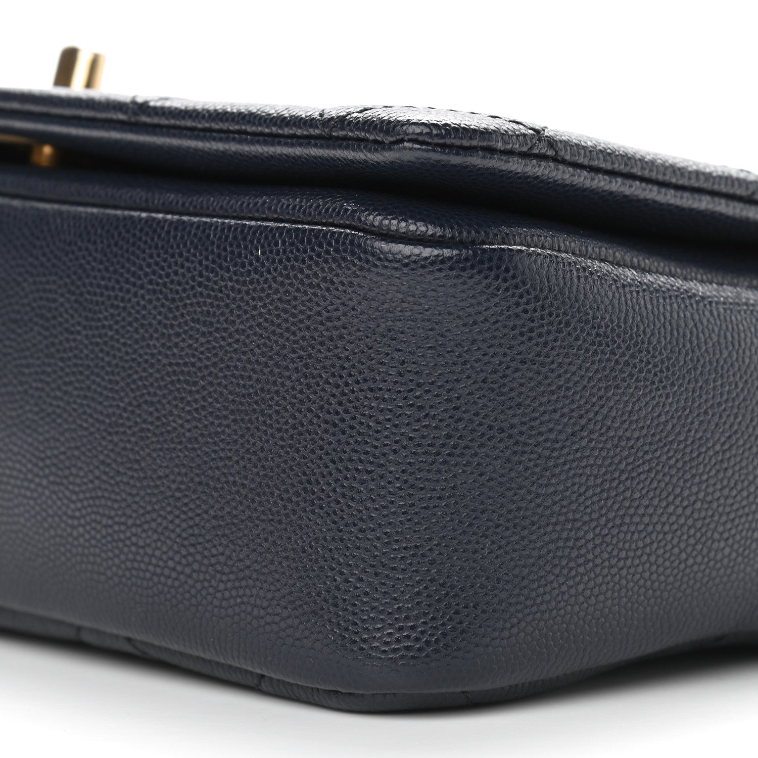 Chanel Caviar Quilted Small Fashion Therapy Flap Bag Navy Blue 9 of 9