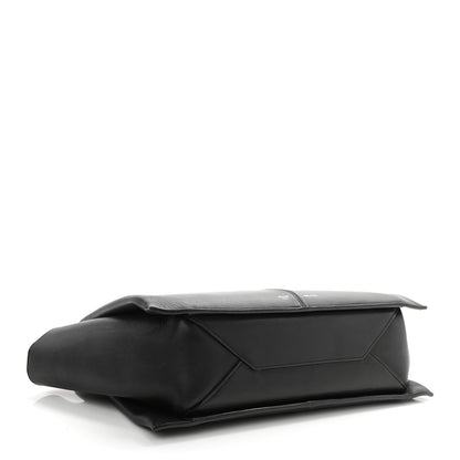 Celine Baby Grained Calfskin Medium Tri-Fold Bag Black 4 of 18