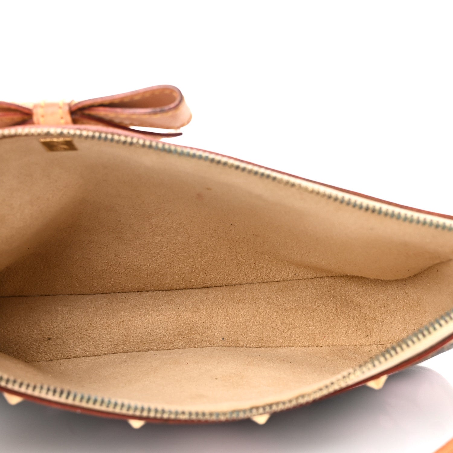 Louis Vuitton Monogram Cherry Blossom Pochette Accessories Brown 5 of 10