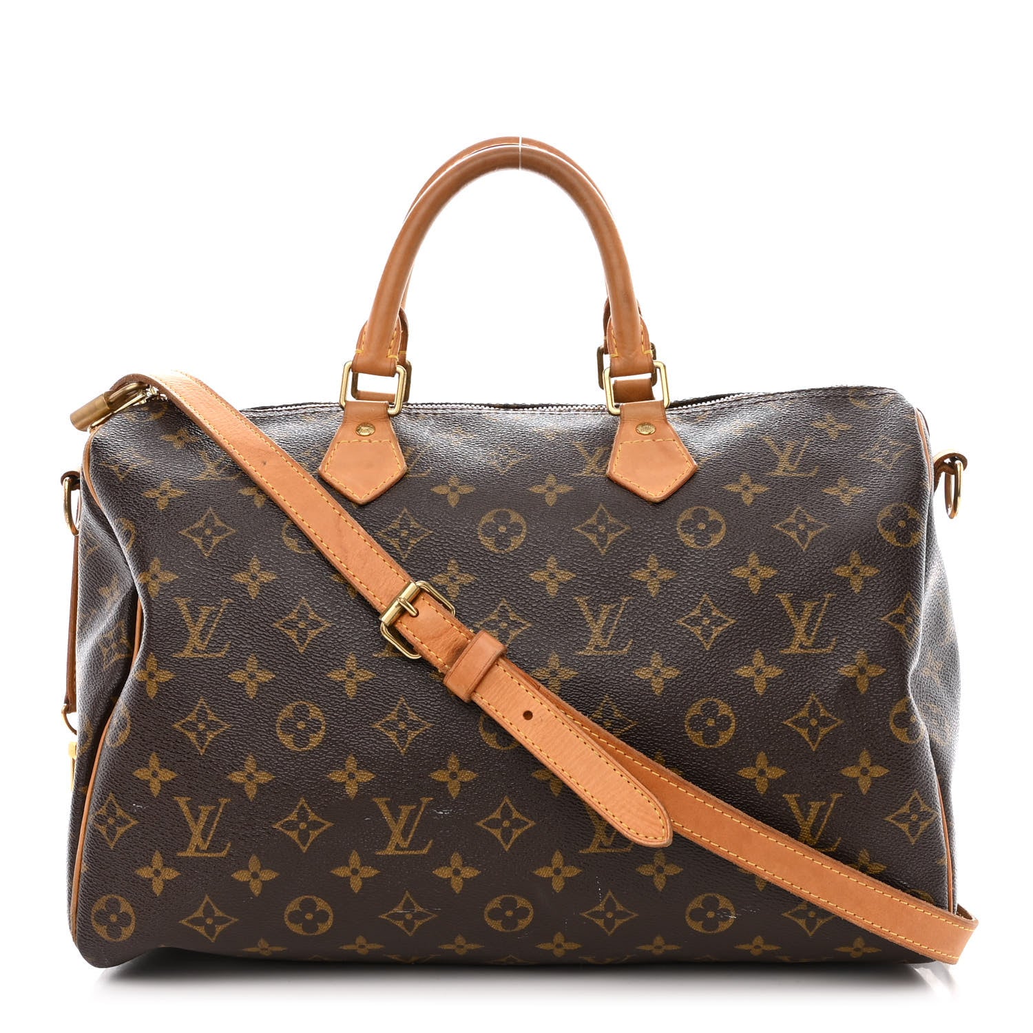 Louis Vuitton Monogram Speedy Bandouliere 35 1 of 15